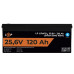 Аккумуляторная батарея LogicPower 24V 120 AH (3072Wh) для ИБП (Smart BMS 100А) LiFePO4