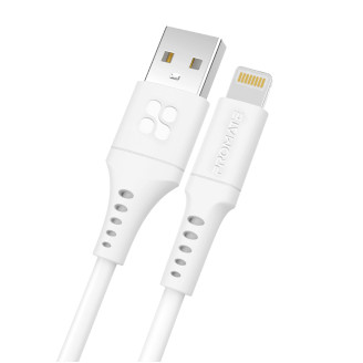 Кабель Promate PowerLink-Ai USB-Lightning 1.2м White (powerlink-ai120.white)