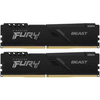 Модуль памяти DDR4 2x8GB/3200 Kingston Fury Beast Black (KF432C16BBK2/16)