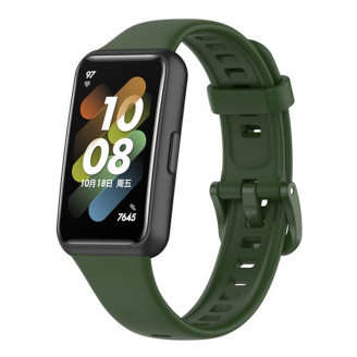 Силиконовый ремешок BeCover для Huawei Band 7/Honor Band 7 Green (709463)