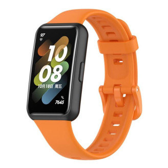 Силиконовый ремешок BeCover для Huawei Band 7/Honor Band 7 Orange (709470)