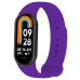 Силиконовый ремешок BeCover для Xiaomi Mi Smart Band 8 Dark Purple (709382)