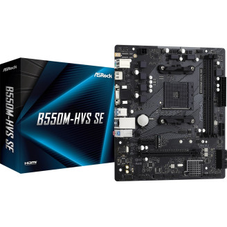 Материнская плата ASRock B550M-HVS SE Socket AM4