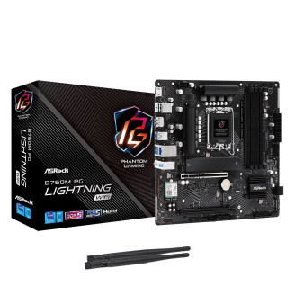 Материнская плата ASRock B760M PG Lightning WiFi Socket 1700