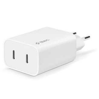 Сетевое зарядное устройство Ttec SmartCharger Duo PD USB-C 40W White (2SCS27B)