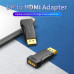 Адаптер Vention DisplayPort - HDMI V 2.0 (M/F), черный (HBPB0)