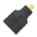 Адаптер Cablexpert HDMI - microHDMI (F/M), черный (A-HDMI-FD)