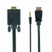 Кабель Cablexpert HDMI - VGA+3.5 мм V 1.4 (M/M), 1.8 м, черный (A-HDMI-VGA-03-6) пакет