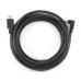 Кабель Cablexpert HDMI - HDMI V 1.4 (M/M), вилка/угловая вилка, 4.5 м, черный (CC-HDMI490-15) пакет