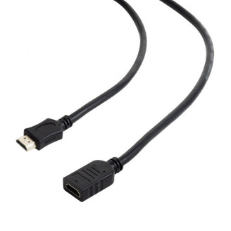 Кабель Cablexpert HDMI - HDMI (M/F), удлинитель, 1.8 м, черный (CC-HDMI4X-6) пакет