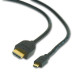 Кабель Cablexpert HDMI - micro-HDMI V 2.0 (M/M), 1.8 м, черный (CC-HDMID-6) пакет