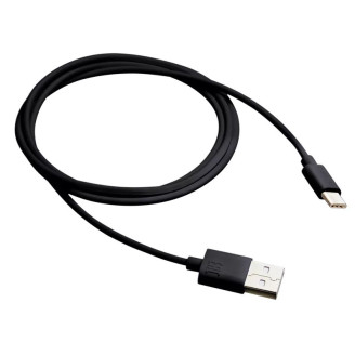 Кабель Canyon USB - USB Type-C 1м, Black (CNE-USBC1B)