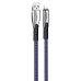 Кабель ColorWay USB - Lightning (M/M), 2.4 А, 1 м, Blue (CW-CBUL010-BL)