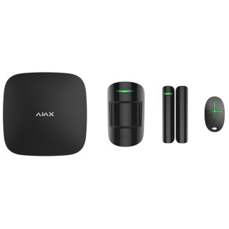 Комплект охранной сигнализации Ajax StarterKit Plus Black (000012254/13538.35.BL1/20289.57.BL1)