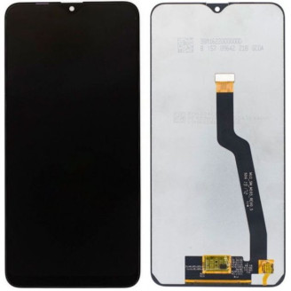 Дисплей Samsung SM-A105/M105 Galaxy A10/M10 (2019) в сборе с сенсором black service orig (L14096)