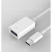 Адаптер XoKo MH-360 USB Type-C - USB V 3.0 (M/F) с кабелем, 0.12 м, белый (XK-MH-360)