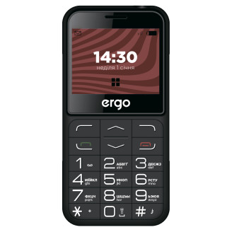 Мобильный телефон Ergo R231 Dual Sim Black