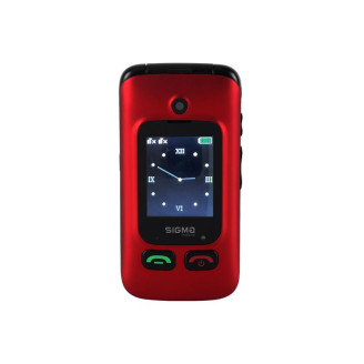 Мобильный телефон Sigma mobile Comfort 50 Shell Duo Type-C Dual Sim Red/Black (4827798212516)