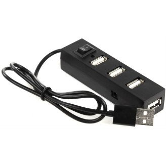 Концентратор USB2.0 Atcom TD1004 (9579) 4хUSB2.0