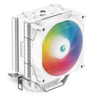 Кулер процессорный DeepCool AG300 WH ARGB (R-AG300-WHAMMN-G), Intel: 1700/1200/1151/1150/1155, AMD: AM5/AM4, 119х77х129 мм, 4-pin