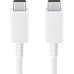 Кабель Samsung USB Type-C - USB Type-C (M/M), 5 A, 1.8 м, White (EP-DX510JWRGRU)