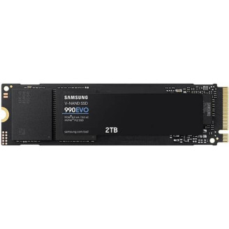 Накопитель SSD 2ТB Samsung 990 EVO M.2 2280 PCIe 5.0 x4 NVMe V-NAND TLC (MZ-V9E2T0BW)