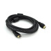 Кабель Ritar PL-HD347 HDMI - HDMI V 2.0 (M/M), 1 м, Black (YT-HDMI(M)/(M)V2.0-1.0m/19940)