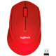 Мышь беспроводная Logitech M330 Silent Plus Red (910-004911)