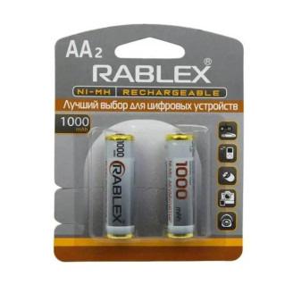 Аккумулятор Rablex AA (R6)  1000mAh