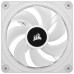 Вентилятор Corsair iCUE Link QX120 RGB PWM PC Fans Starter Kit with iCUE Link System Hub White (CO-9051006-WW), 120x120x25мм, 6-pin, белый