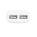 Сетевое зарядное устройство Hoco C12 (2USB, 2.4А) White (C12MW) + кабель MicroUSB