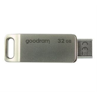 Флеш-накопитель USB3.2 32GB OTG Type-C Goodram ODA3 Silver (ODA3-0320S0R11)