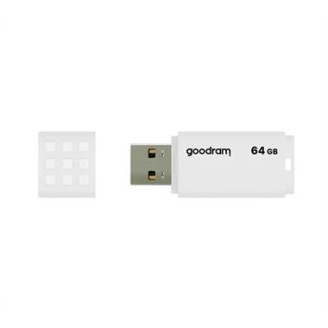 Флеш-накопитель USB2.0 64GB Goodram UME2 White (UME2-0640W0R11)