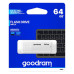 Флеш-накопитель USB2.0 64GB Goodram UME2 White (UME2-0640W0R11)