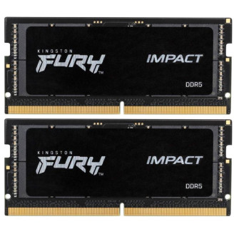 Модуль памяти SO-DIMM 2x8GB/4800 DDR5 Kingston Fury Impact (KF548S38IBK2-16)