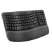 Клавиатура беспроводная Logitech Wave Keys Wireless Graphite (920-012304)