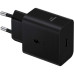 Сетевое зарядное устройство Samsung EP-T4511XBEGEU Black, 25W + кабель USB Type-C