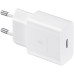 Сетевое зарядное устройство Samsung EP-T1510X White, 1хUSB Type-C, 15W + кабель USB Type-C (EP-T1510XWEGEU)