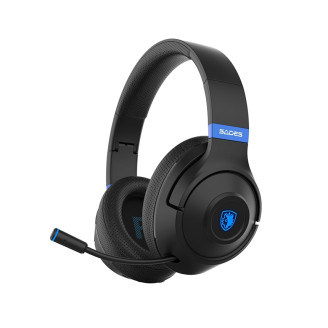 Bluetooth-гарнитура Sades SA-205 Whisper Black/Blue (sa205bkb)