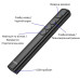 Презентер Hoco Smart PPT page turning pen GM200 Black