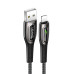 Кабель Usams US-SJ469 USB - Lightning, 1.2 м, Black (SJ469USB01)