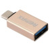 Адаптер Remax Glance USB-USB Type-C RA-OTG1 Gold (6954851289753)
