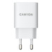 Сетевое зарядное устройство Canyon H-20-04 (2USB, 3A) PD, QC3.0 White (CNE-CHA20W04)