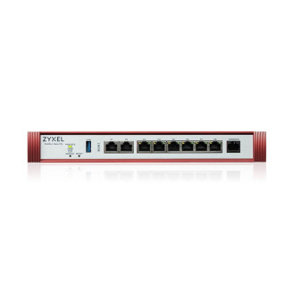 Межсетевой экран ZYXEL USG FLEX 200H (USGFLEX200H-EU0102F) (1x2,5GE WAN/LAN, 6xGE WAN/LAN, 6xGE LAN, 1хUSB3.0, Sandbox и Botnet Filter, с подпиской Gold на 1 год (полный UTM-функционал, SecuReporter)