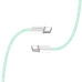 Кабель ColorWay USB Type-C + USB Type-C (M/M), 3.0 А, 1 м, Green (CW-CBPDCC061-G)