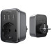 Зарядное устройство Ugreen CD314 30W Outlet Extender (2хUSB-A+USB-C) Black (90613)