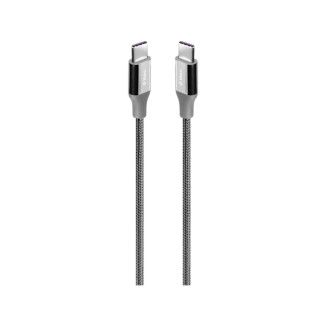 Кабель Ttec AlumiCable USB Type-C - USB Type-C (M/M), 3 м, Dark-Gray (2DK52UG)