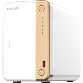 Cетевой дисковый массив Qnap TS-262-4G (2x3.5/2.5 HDD/SSD, 1xRJ45, 2xUSB 3.2, 2xUSB 2.0, 1xHDMI)