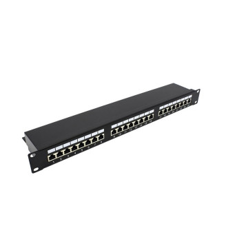 Патч-панель Kingda (KD-PP30-STP-C5e-24P) 19, 1U, 24*STP RJ45, 5e