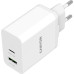 Сетевое зарядное устройство Canyon H-20-03 (2USB, 3A) PD, QC3.0 White (CNE-CHA20W03)